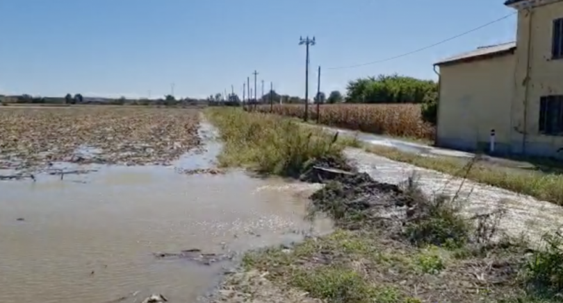VIDEO - La situazione a Terranova alle 14. Motta totalmente allagata per le esondazioni
